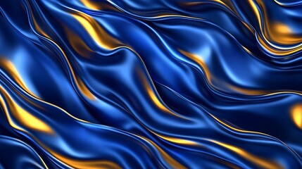 Obraz premium Reflective foil surface with crumpled texture creating a shimmering abstract background perfect for elegant presentations, digital designs, and luxury-themed visuals.