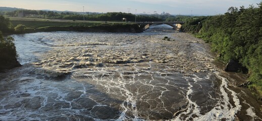 Quebec, Canada Waterfall
