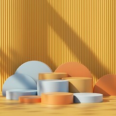 Modern Minimalist Backdrop
