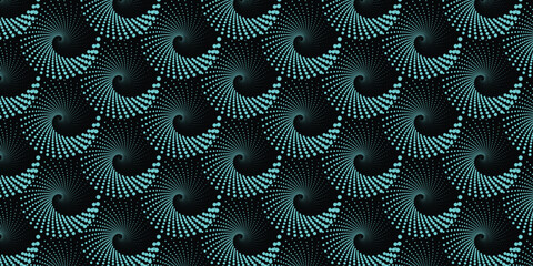 Vector seamless texture. Modern geometric background. Grid of dots.