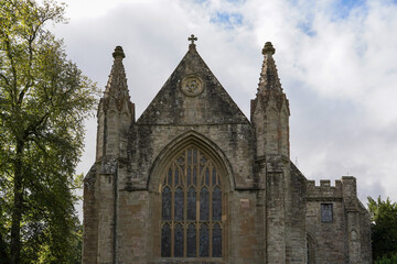 Dunkeld cathedral in Scotland	
