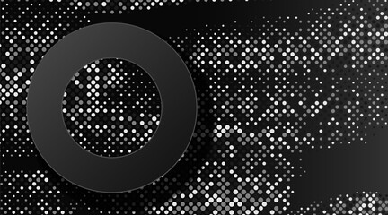 Digital pixels color display. Digital color pixels amplitude level display effect