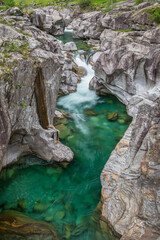 Canyon im Val Verzasca, Tessin