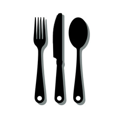 fork spoon and knife