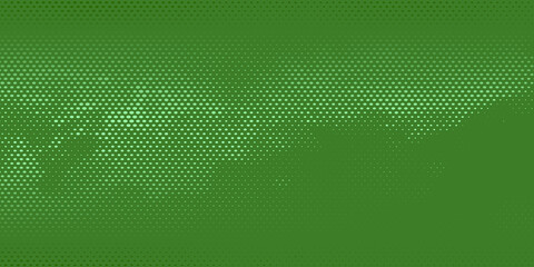 green halftone abstract background with dots