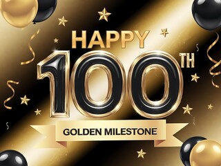 100th Birthday Celebration - Golden Style