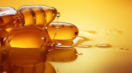 close-up of a honey, beehive background, honey background