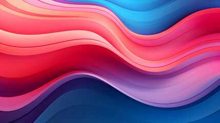 Vibrant 2D Abstract Pattern with Solid Background for Creative Projects
