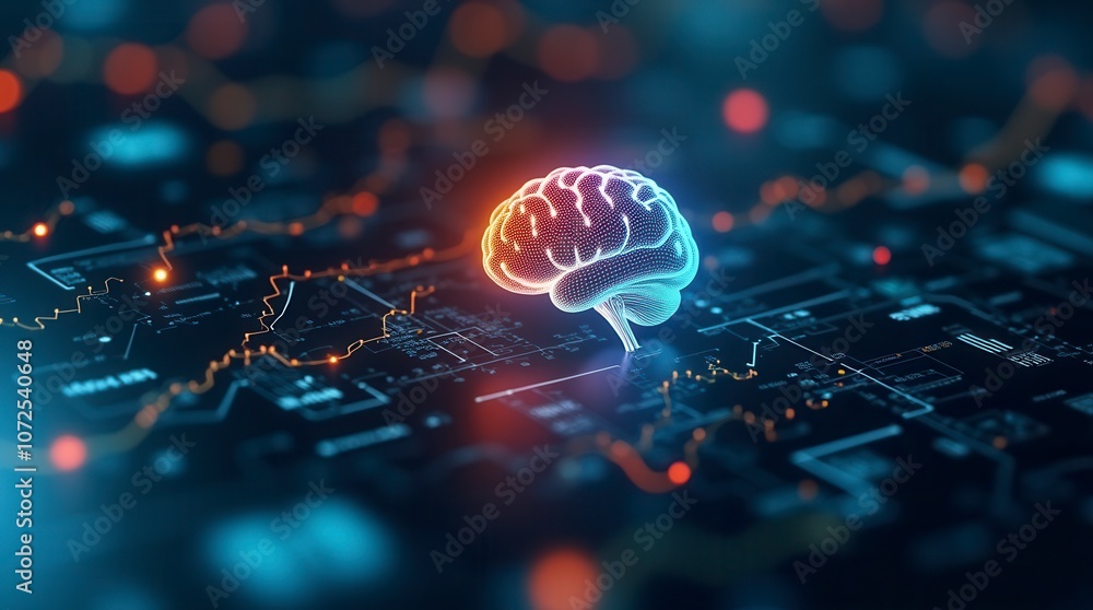 Poster business intelligence data analytics and insights concept for decision making