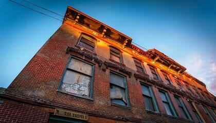old house in the city