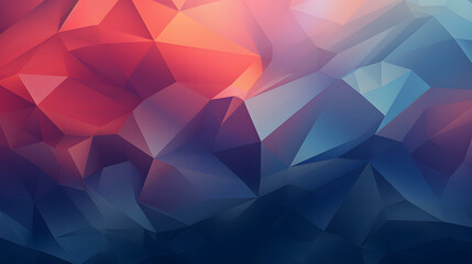 Fototapeta premium Minimalist 2D Abstract Design with Solid Color Background