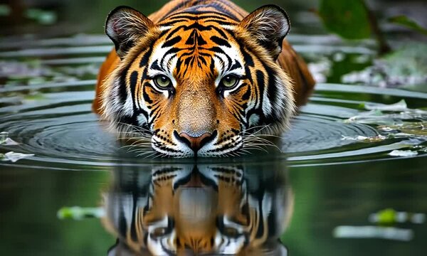 Tiger in the Water