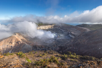 Fototapeta premium Volcano Poas - Poas National Park - Costa Rica