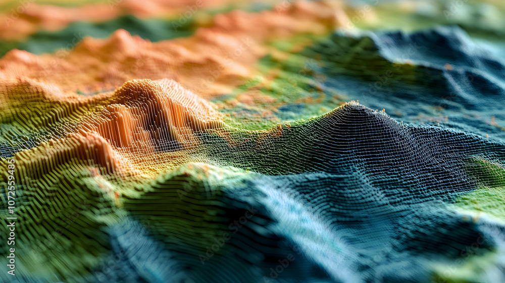 Aufkleber spatial gis technology, illustrating geographic data analysis and digital mapping tools for spatial 