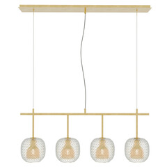 3d render chandelier pendant Ceiling Light with transparent background