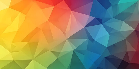 Abstract background from geometric shapes. pattern in multi-colored bright colors similar to broken glass