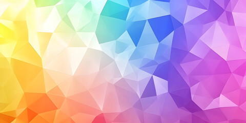 Obraz premium Abstract background from geometric shapes. pattern in multi-colored bright colors similar to broken glass