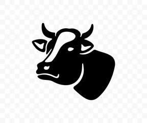 Cow, animal, livestock, cattle breeding and stock raising, graphic design. Livestock breeding, cattle, animal husbandry and husbandry, vector design and illustration