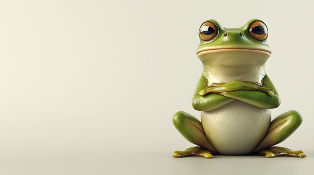 Obrażona żaba