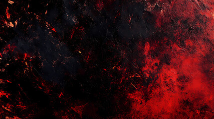 Red black gradient abstract background, grainy noise texture, backdrop for product presentation with copy space. Abstract. Illustration