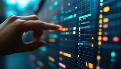 A shot of scheduled delivery slots being organized on digital calendars, Planning, Detailed and efficient