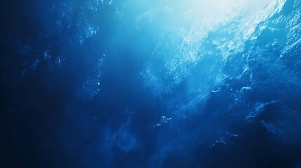 Blue light gradient background":