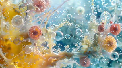 Haber-Bosch: Nitrogen and hydrogen combine to form ammonia