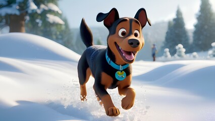 A vibrant scene from The Secret Life of Pets 2, showcasing animated pets engaging in playful adventures in a city setting