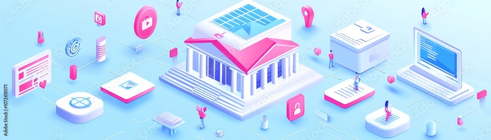Aufkleber explore how digital technology transforms the architecture of modern banking systems