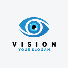 Vision eye Vector logo vector design