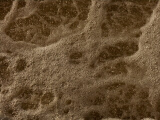 Turbulent river water, close-up.