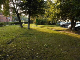 City park. Wroclaw, Poland.