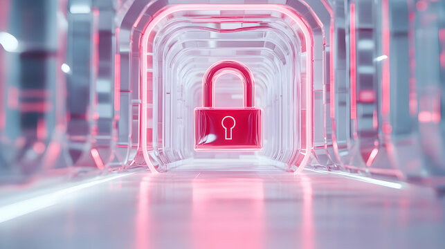 3D Illustration of Cloud Infrastructure Entitlement Management (CIEM) &ndash; Managing Cloud Access and Permissions Securely
