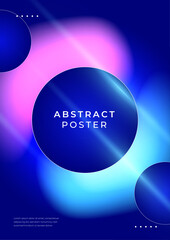 Abstract on Modern Geometric Cover Background