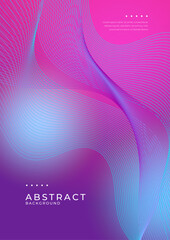 Abstract Minimal Background with Vibrant Color Gradient