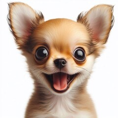 Erschrockener Chihuahua