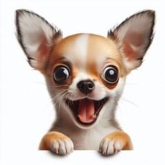 Obraz premium Erschrockener Chihuahua