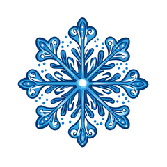 Delicate Snowflake Art