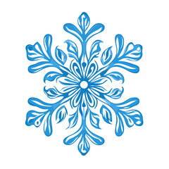 Circular Snowflake Icon