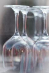 Abstract Bar Wine glasses Vertical Background