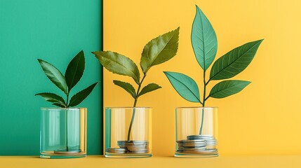 Explore the rising trend of green investments analyzing growth and adoption rates in sustainable finance