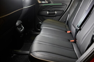 Indulge in Luxurious Leather Car Seats that feature a Unique and Stylish Design