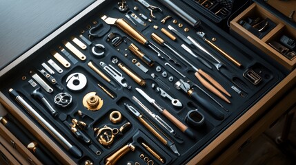 Organizer with tools