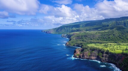 Ocean Landscape Pictures - a vast and captivating visual. The ocean landscape creates a powerful and serene look