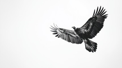 Fototapeta premium Vulture in Flight