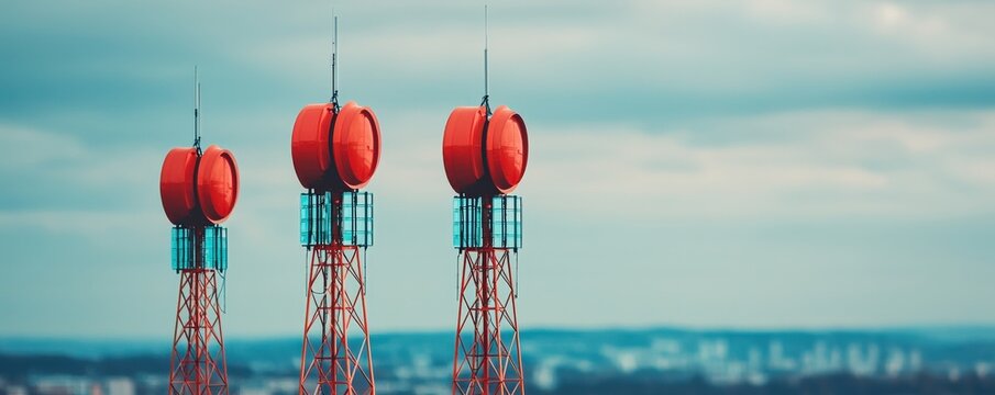 Telecommunication infrastructure towers enhance industry connectivity and concept development