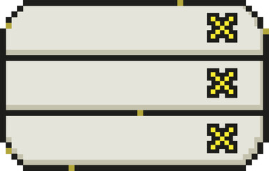 Pixel Frame, Vector Pixelate Banner 