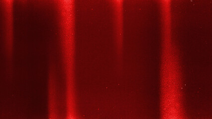 Colorful red blank film strip light leak overlay. Retro lens flare texture for nostalgic vintage photos. Optical flare screen overlay or backdrop.
