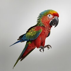 Fototapeta premium red and blue macaw