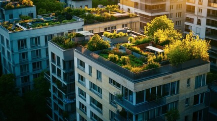 Rooftop Gardens Enhancing Urban Living Spaces